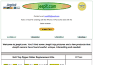 Desktop Screenshot of jeepit.com